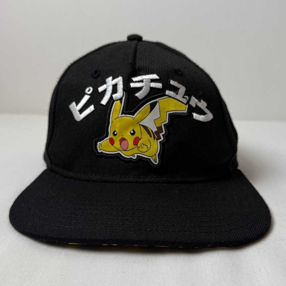 Pokemon Black Pikachu Cap